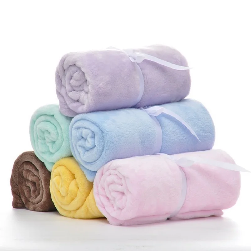 Одеяло для новорожденных Фланелевое Коралловое одеяло младенцев пеленание