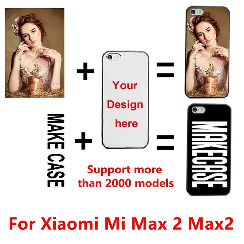 Чехол-накладка для Xiaomi Mi Max 2 Max2 с индивидуальным дизайном по индивидуальному