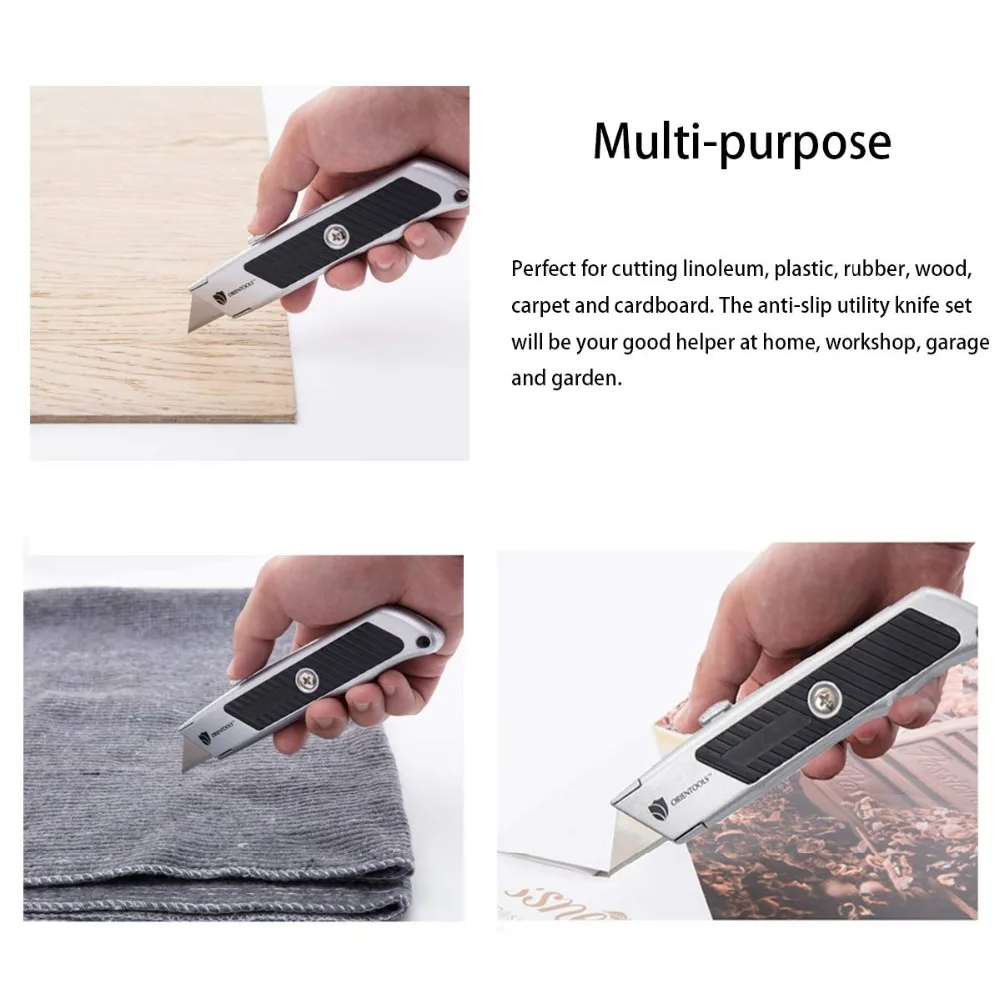 Набор из 3 ножей нож со скользящим лезвием безопасная коробка для резки