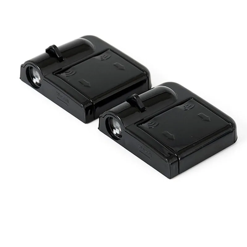 Fuleem 2 шт. беспроводной Автомобильный Дверной светодиодный приветственный