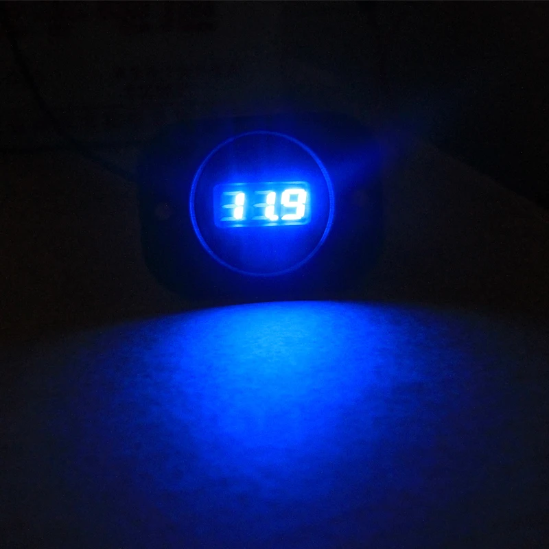 2018 Лидер продаж новый водонепроницаемый автомобильный мотоцикл DC 12V 24V цифровой