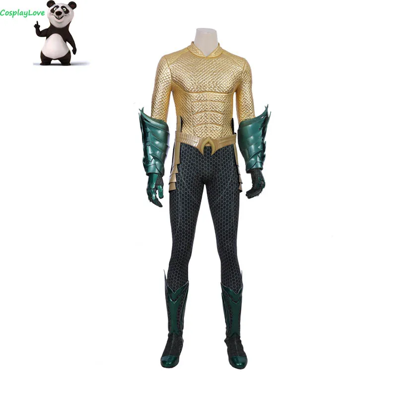 Косплэй любовь аквамэн костюм плёнки Артур Карри Индивидуальный заказ для