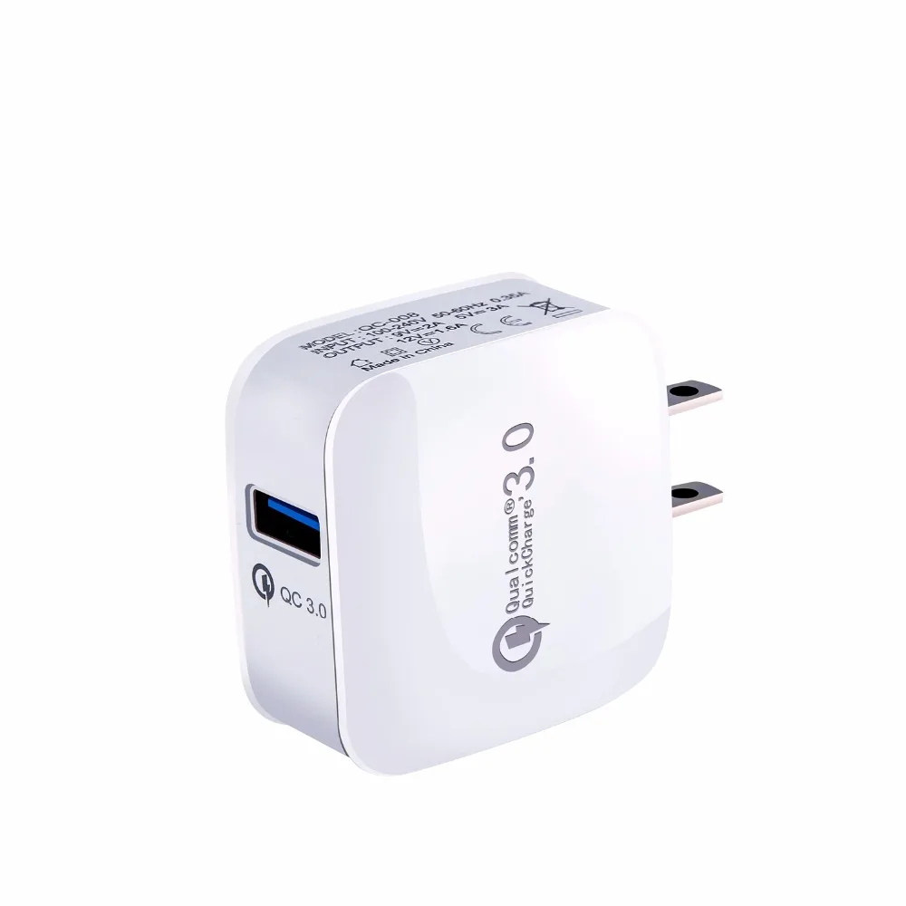Зарядное устройство Magcle QC3.0 18 Вт быстрое зарядное 3 0 + usb-кабель 2A для Samsung Huawei xiaomi