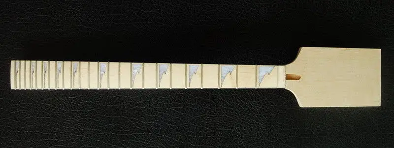 Необработанные Paddle бабка Гитары Шея клен 24 лада| |