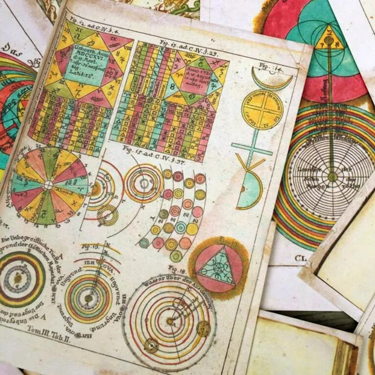 96 шт./лот, новинка, винтажная, загадочная, серия Astrolabe, открытка, подарочная карта, для студентов, сделай сам, инструменты, офисные, школьные принадлежности