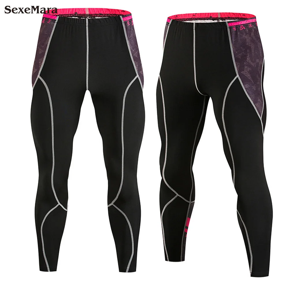 Only Trousers Мужские комплекты термобелья эластичные теплые кальсоны для мужчин Polartec дышащее термо компрессионное нижнее белье костюмы Спортивная одежда - Цвет: Only Trousers