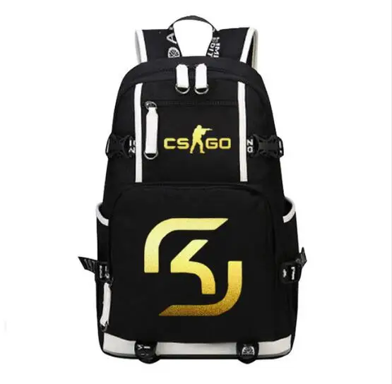 CS GO Fnatic Virtus. pro SK Светящийся рюкзак, рюкзак, сумка для книг, повседневная школьная сумка для ноутбука, школьная сумка для мальчиков и девочек, дорожная сумка