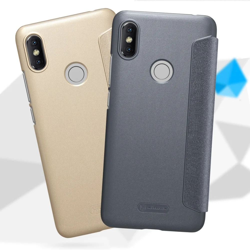 Оригинальный NILLKIN Sparkle Флип кожаный телефон чехлы для Xiaomi redmi Y2 чехол S2 случае |