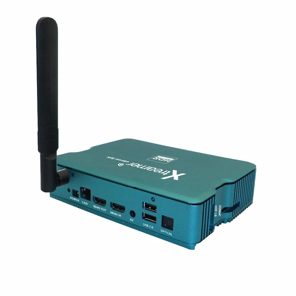 Xtreamer express 4 К 60 P медиаплеера с HDMI в перекодировки и полный значных Металл