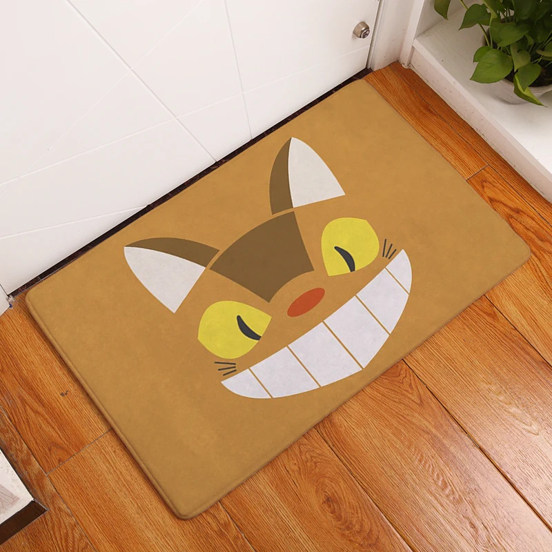 2017 New Totoro Print Carpets Non-slip Kitchen Rugs for Home Living Room Floor Mats 40x60cm |