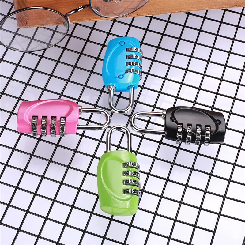 Замок с кодовым замком комбинированный металлический замок 4 значным кодом для