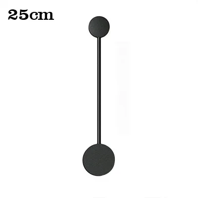 1 lights-5W 5 Вт/8 Вт/12 Вт/24 Вт промышленный черно-белый настенный светильник для спальни, гостиной, лестницы, офиса, настенный декоративный светильник, AC 110 В, 220 В - Цвет абажура: 1 lights-5W