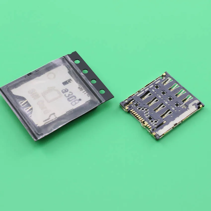 10 шт./партия 100% Новый считыватель сокетов для sim-карт держатель лоток Замена Alcatel