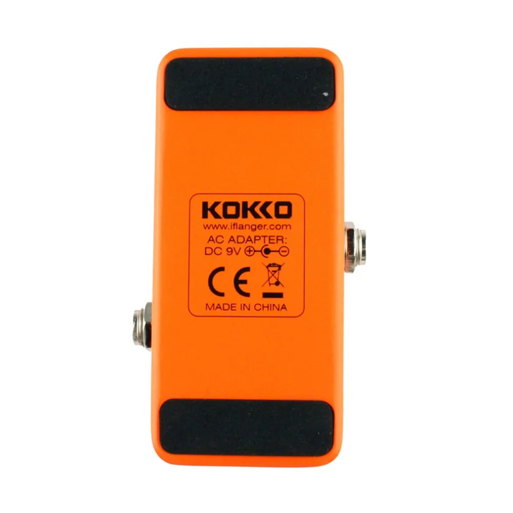 KOKKO FPH2 Phaser Мини педаль эффектов для электрогитары теплый аналоговый фазовый
