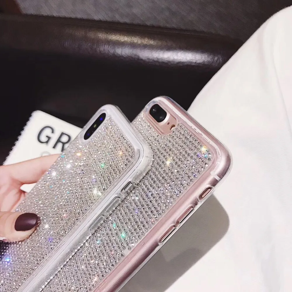 Чехол ORYKSZ для iphone X XS XR MAX роскошные прозрачные силиконовые мягкие чехлы с