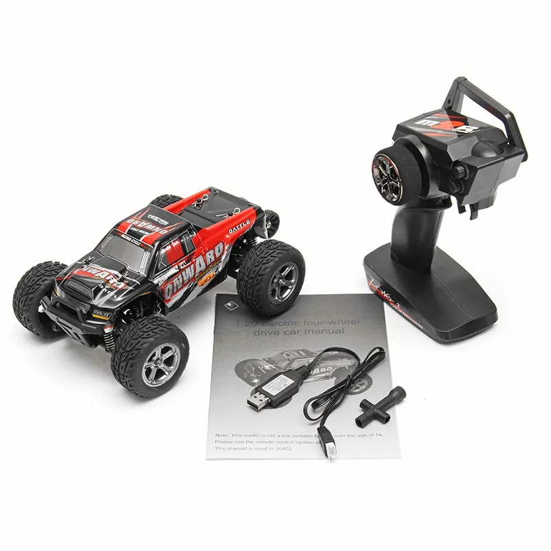 WLtoys 20402 1:20 машинка на радиоуправлении 2 4G 4WD дистанционного Управление трагги для
