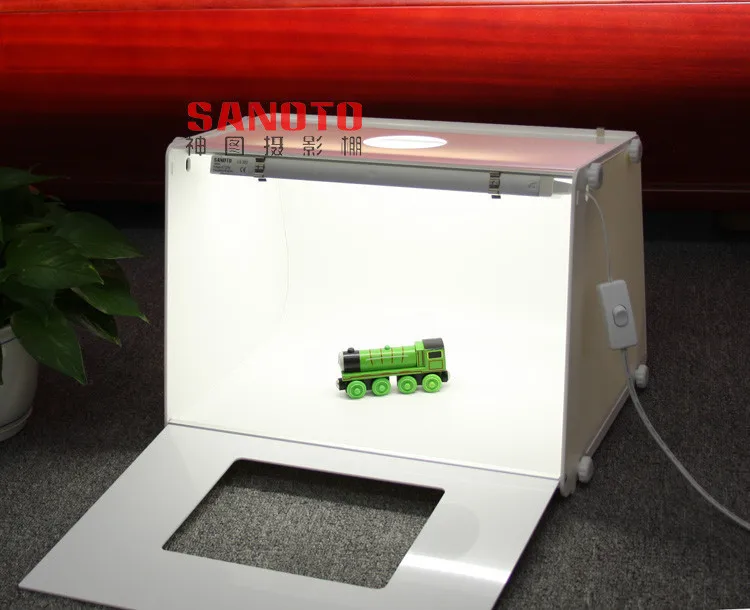110/220 V SANOTO 2" x 16" портативный мини-комплект фотостудия световой короб Софтбокс размер 510*400*390 мм