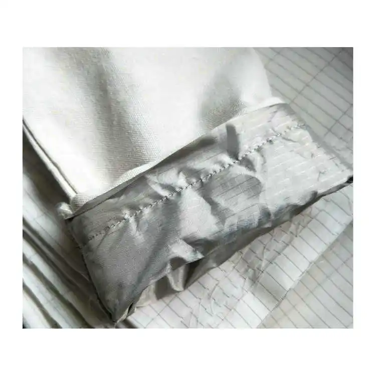 White Canvas Блок EMF анти-излучения RFID сигнала блокировки телефонные сумки - Цвет: White Canvas