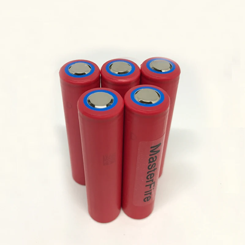 MasterFire 100% оригинальный Sanyo 3 7 V 18650 NCR18650GA 3500mAh 10A литиевая аккумуляторная батарея