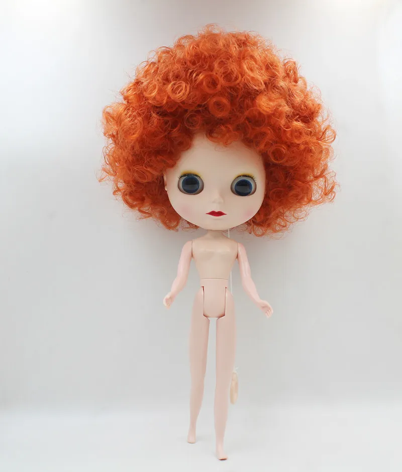 Blygirl, куклы Blyth, медные локоны, 19 суставов и обычного тела, матовое лицо оболочки обнаженной куклы, обнаженные куклы на продажу