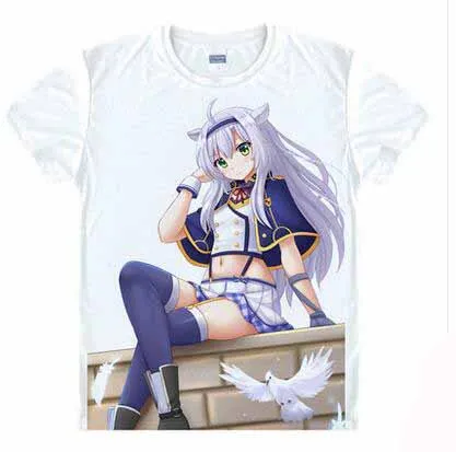 Футболка для косплея Akashic с рисунком учившегося магического инструктора Sistine Fibel