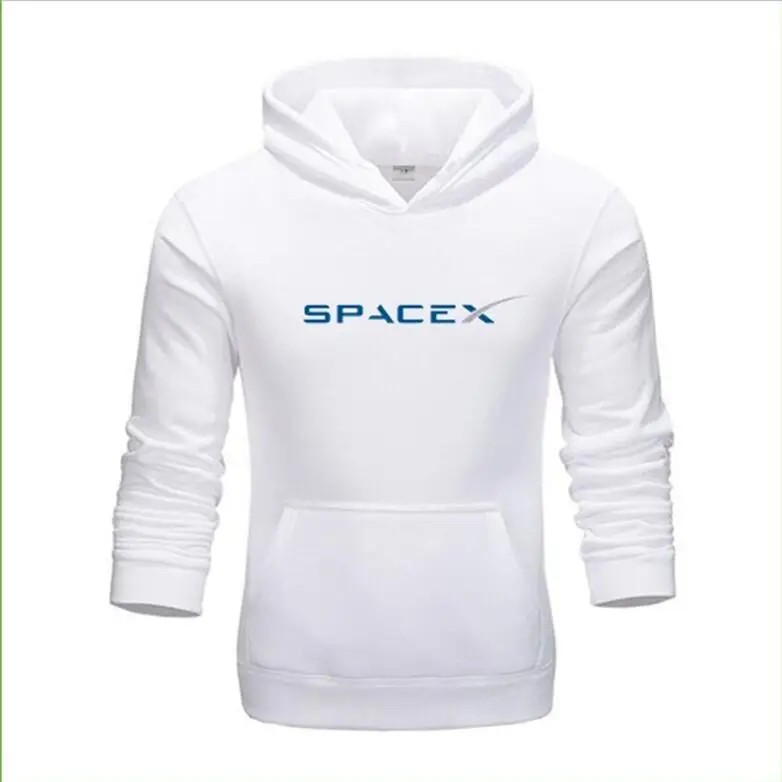 Весна 2019 толстовки SpaceX мужские с логотипом Space X популярная Толстовка на заказ