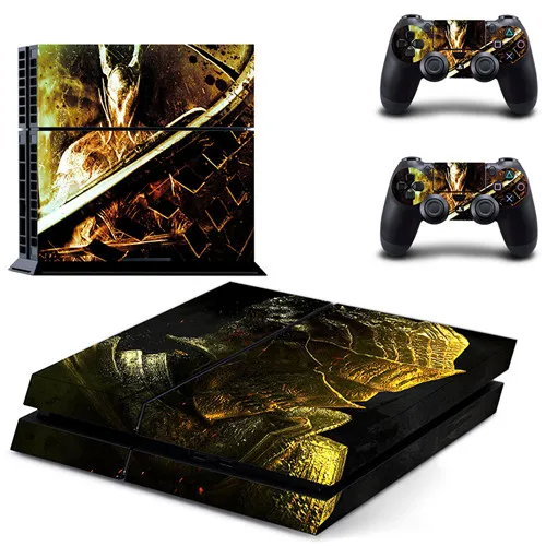 Игра Dark Souls наклейка для PS4 виниловая наклейка, стикер для sony Playstation 4 консоль и контроллер наклейка для PS4 стикер - Цвет: GYTM0342