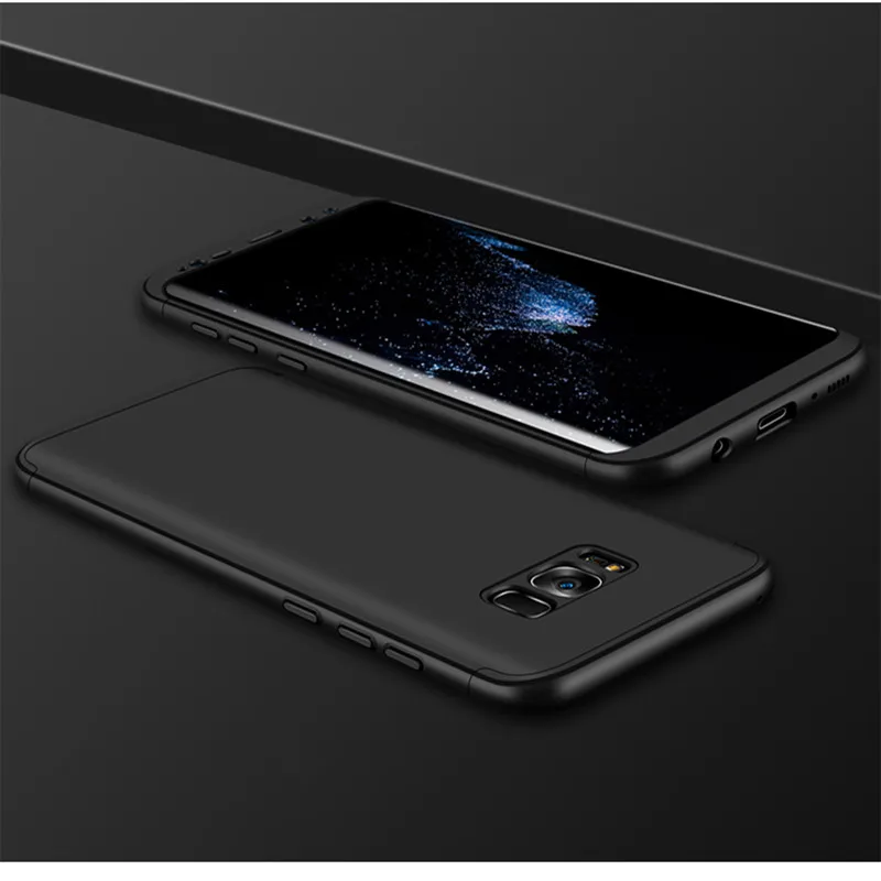 Роскошный чехол двойной Dip Dual Armor 360 полный защитный для Samsung Galaxy S8 Plus телефона S 8