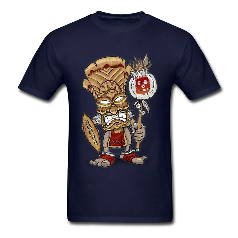 Мужские футболки Wilson Warrior Tiki God повседневные топы с объемным принтом круглый