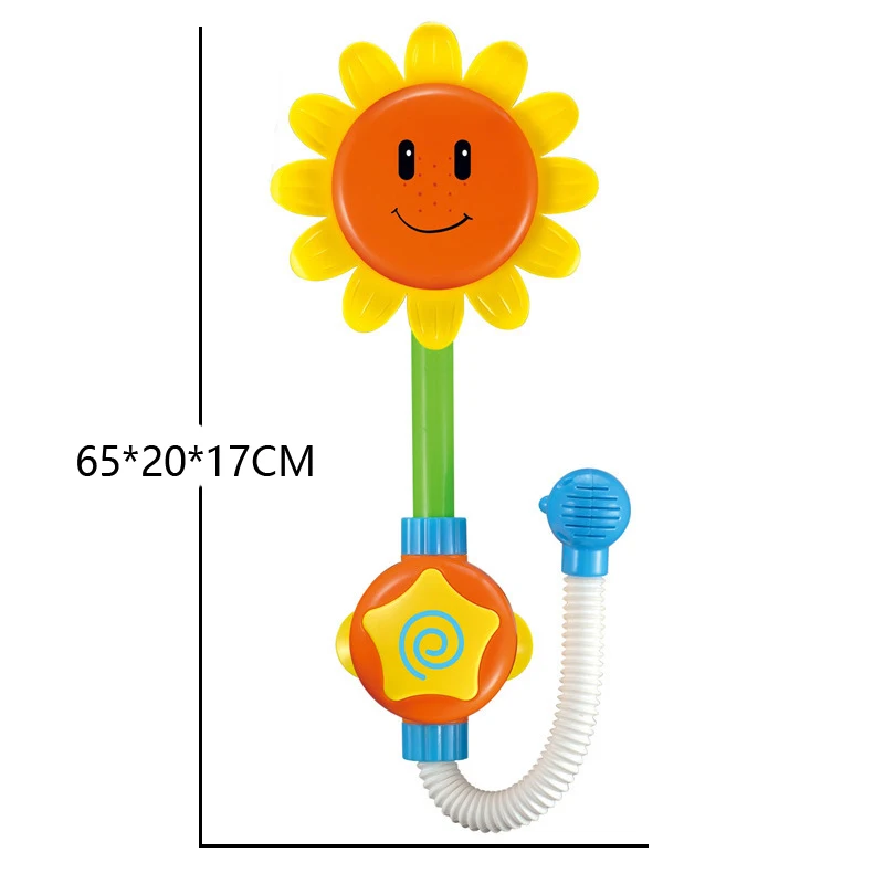 Игрушки для ванной детские игрушки воды Подсолнух модель кран душа