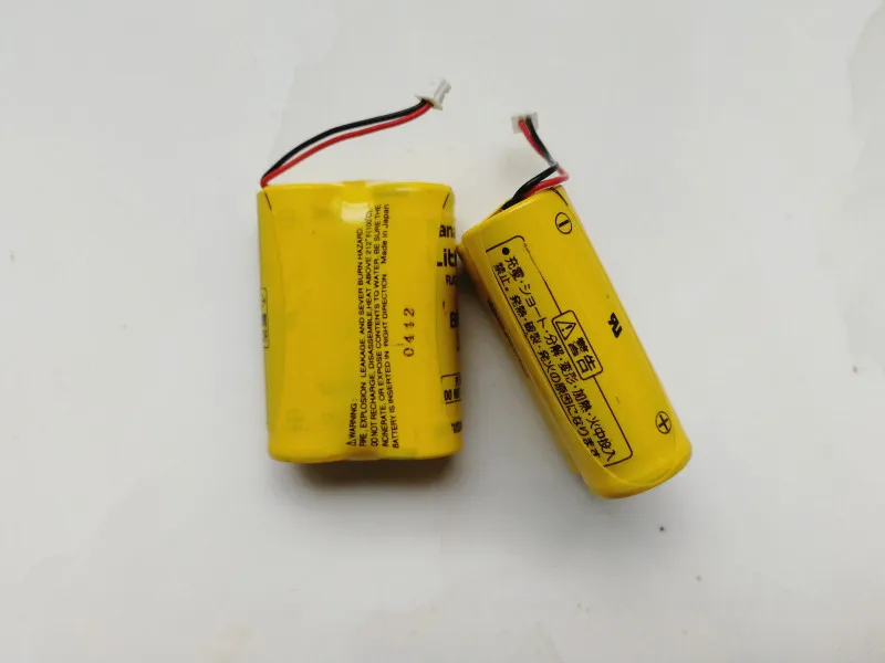 Iconstel 4 шт. Япония BR ACF2R 6 в ЧПУ PLC литий ионный батарея пакет с вилкой для Panasonic FANUC