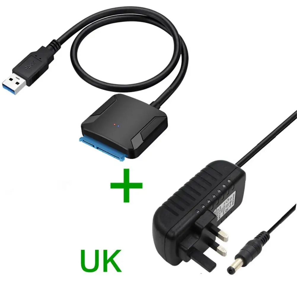Переходник USB 3 0 к Sata кабель конвертер 2 5 для Samsung Seagate WD HDD SSD адаптер|Компьютерные