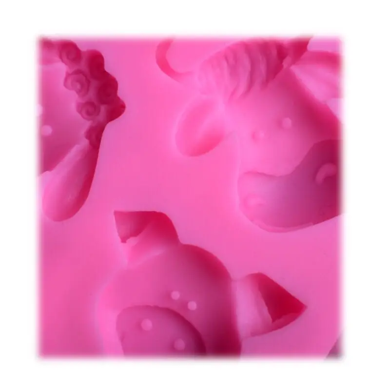 1 шт. для крупного рогатого скота/Овцы/Свиньи головы силиконовая смола прессформы