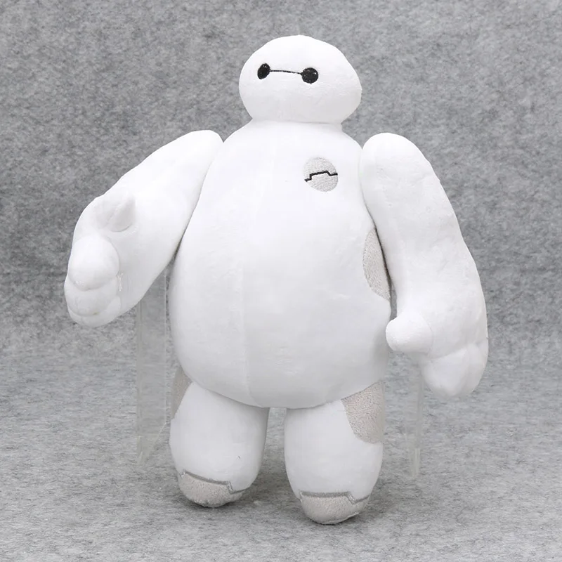 30cmhand can move 18/30 см с рисунком из мультфильма Big hero 6 с героями из мультфильмов; с принтом «бэймакс» плюшевые игрушки куклы Мягкие робот 18 см big hero 6 Мягкие плюшевые игрушки подарок на день рождения - Цвет: 30cmhand can move