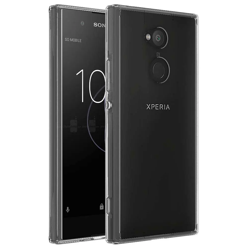TELEYAGO для Sony Xperia L2/ XA2/ XA2 ультратонкий кристально прозрачный мягкий силиконовый