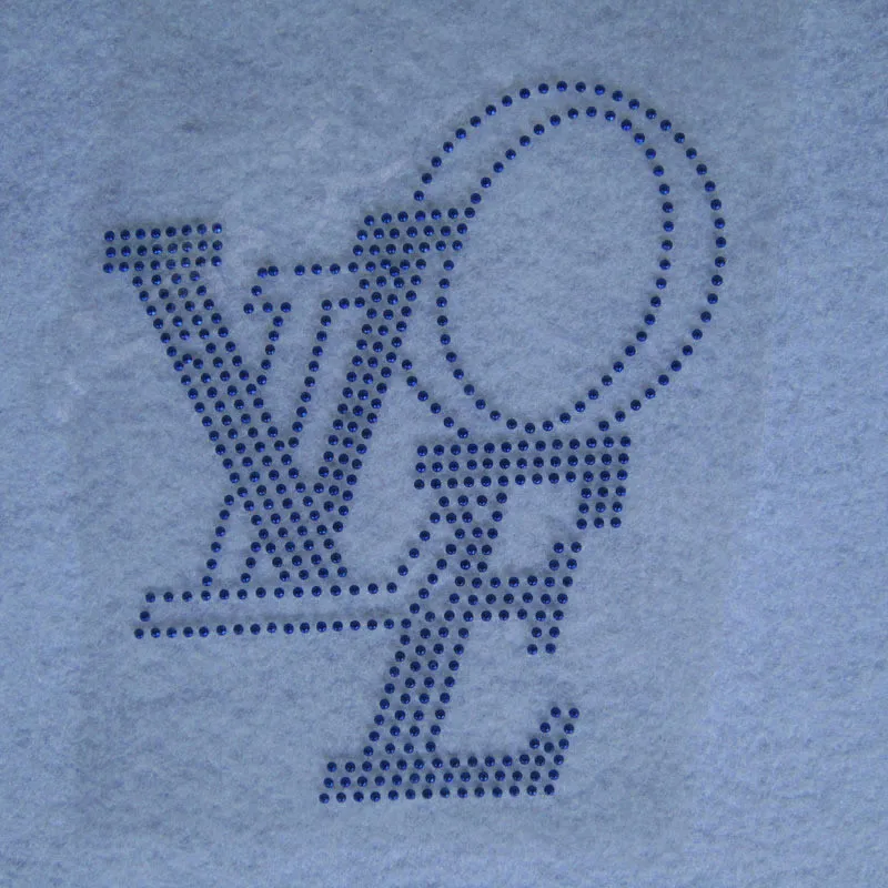 2 шт./лот синяя надпись любовь стразы s fix Горячая фиксация Стразы Переводные