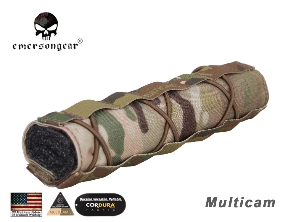 EmersonGear тактический 22 см глушитель крышка быстросъемный страйкбол стрельба