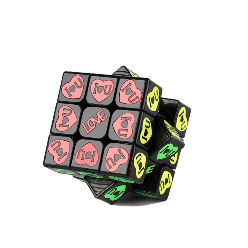 Мой 3x3x3, черный Serios твист мозга Тесты обучающие игрушки для детей magico Cubo головоломка на скорость 3x3x3 головоломки игрушки Magic Cube