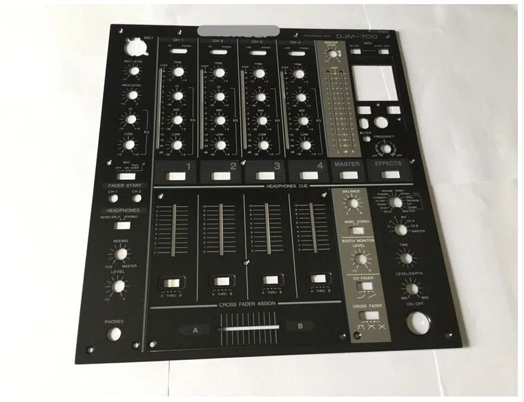[Белла] DJM 700 панель миксера железная черная панель DJM700