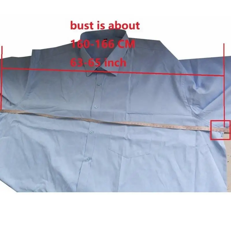 10XL 14XL Мужская свободная однобортная деловая Повседневная Удобная рубашка с
