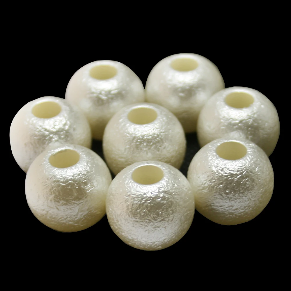 Бесплатная доставка белые бусины из АБС-пластика с имитацией жемчуга круглые
