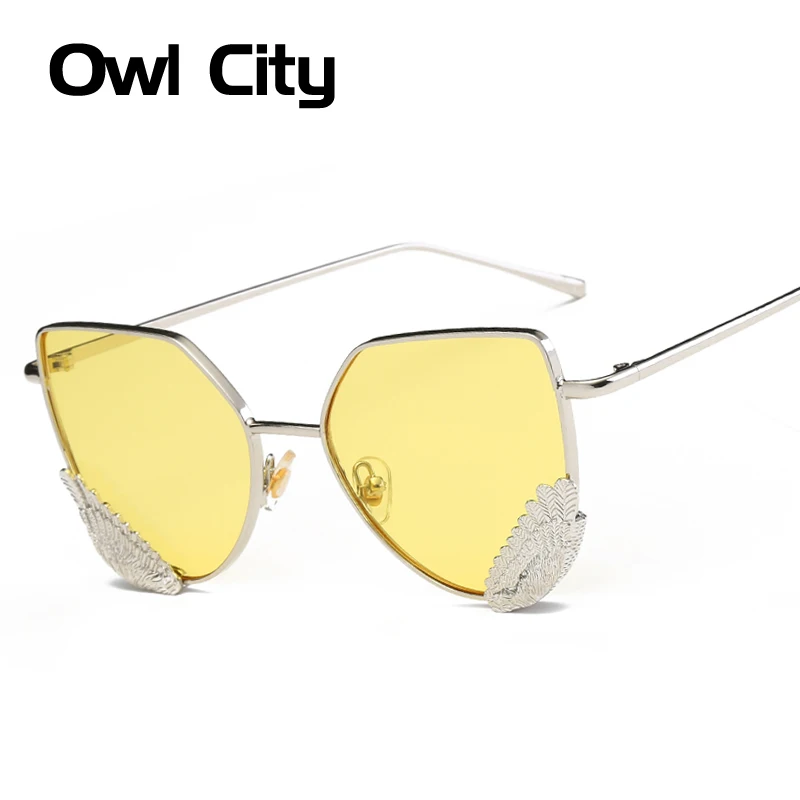 Женские солнцезащитные очки кошачий глаз с градиентными линзами | Аксессуары для