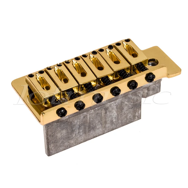 Тремоло-Система 6 Струны для Электрогитары Частей Аксессуары Золото Черный Хром