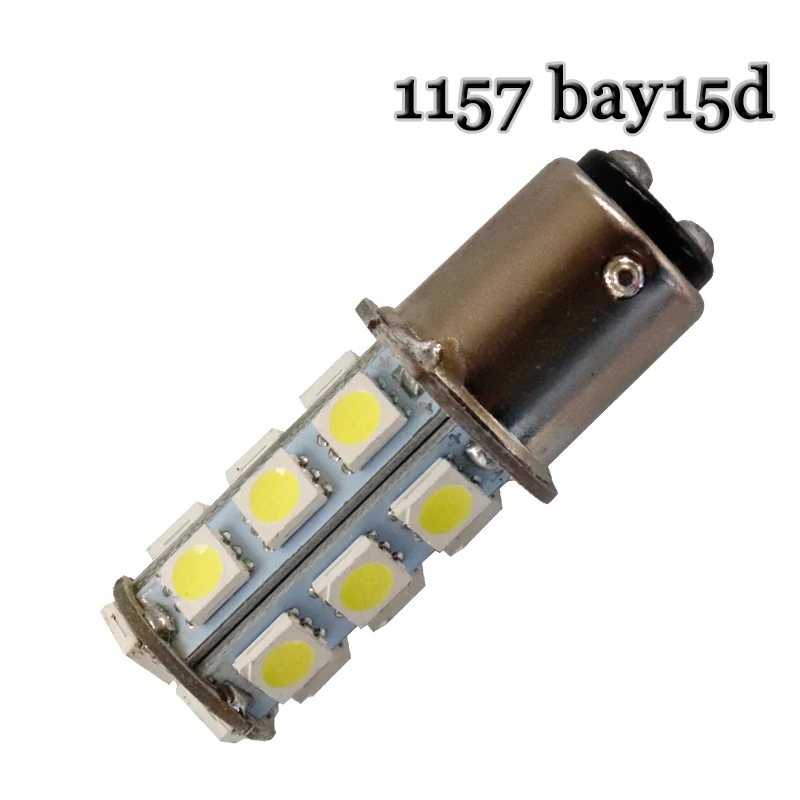 10 шт. P21W 18 LED 5050 SMD 1156 BA15s 18smd 18led smd Белая Автомобильная Лампа Стоп задний стоп сигнал