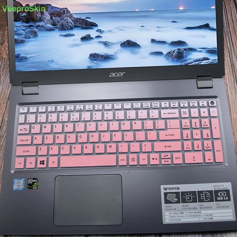 Силиконовый чехол клавиатура для acer Aspire 3 A315 51 53 51 г 53G A315-51 A315-53G Ex2520 A315-21/31/32/51/53 A515 A615 15,6 дюйма