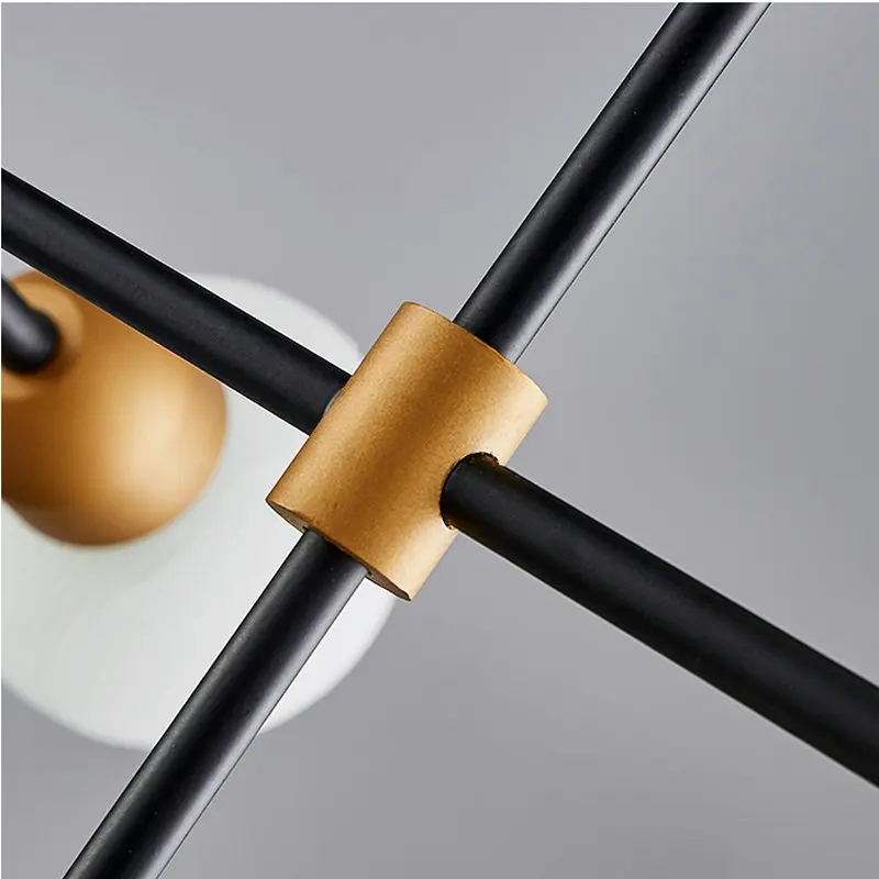 Новый Дизайн Ретро Лофт Magic Bean молоко Стекло подвесной светильник Гостиная