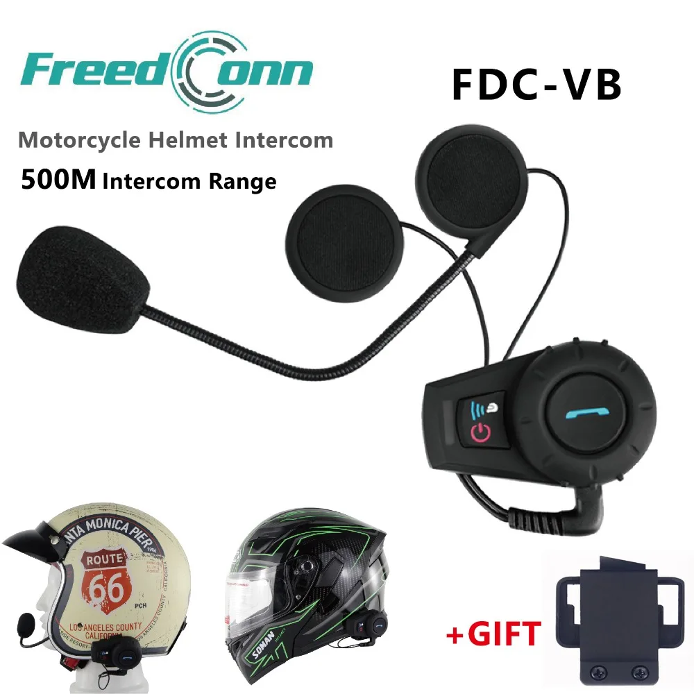 Мото-гарнитура Freedconn 500 м для мотоциклетного шлема комплект спортивных шлемов с