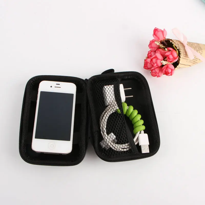 Хранения Организатор Box ЕВА Наушники Случае Контейнер Кабель Ящик Для Мешок