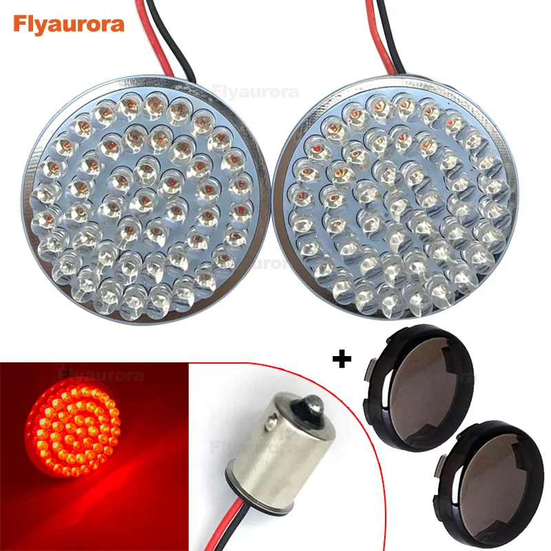 

2" Signal Lamp Turn Signal Light motorcyclesTouring Electra Tri Glide Sportster Softail Dyna 2011-17 Indicator Lamp