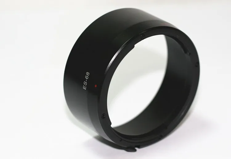 Крышка для объектива камеры ES68 байонетная Canon EF 50 мм f/1 8 STM 49 фильтр с резьбой |